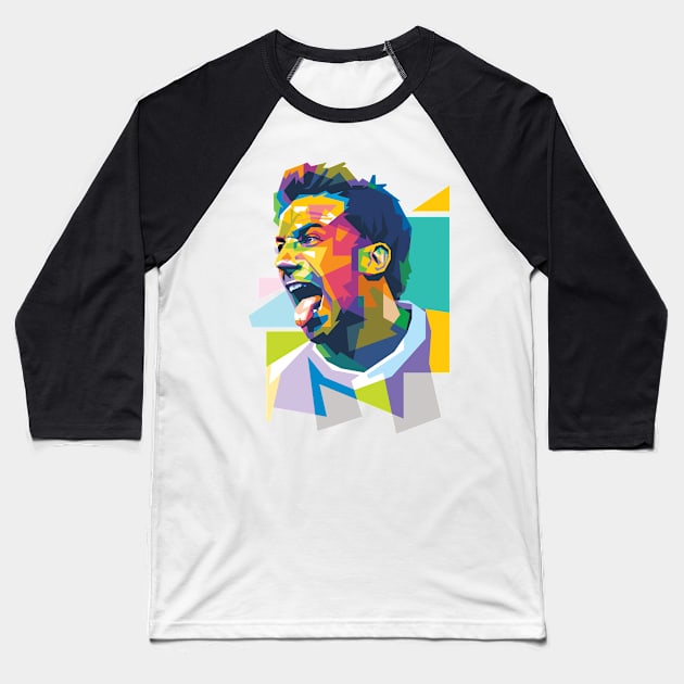 Alessandro Del Piero WPAP V1 Baseball T-Shirt by can.beastar